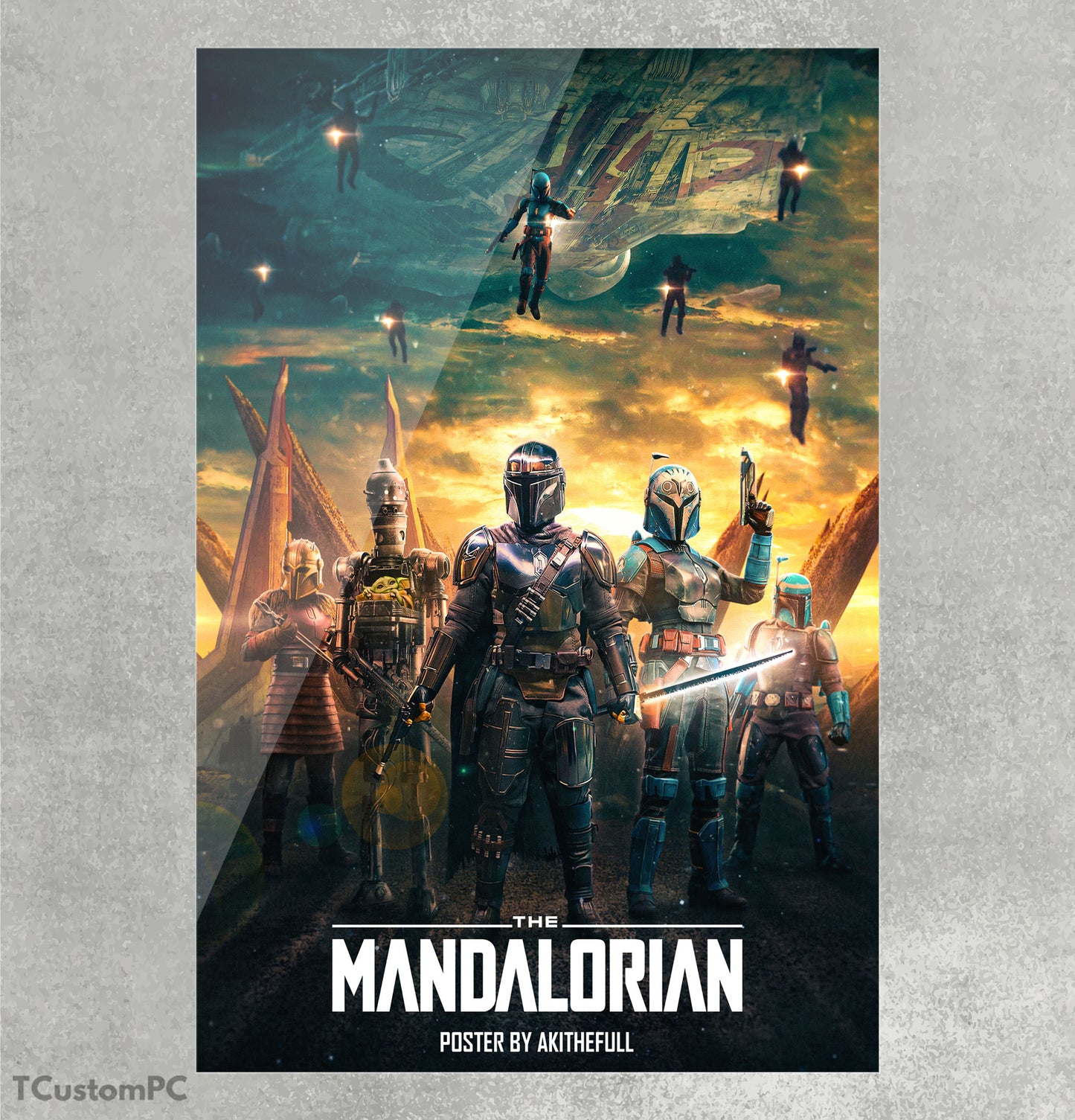 The Mandalorian Season 3 Finale painting