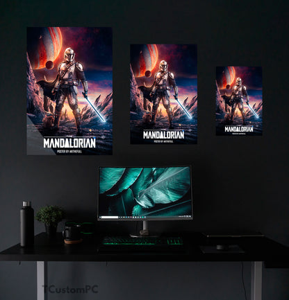 The Mandalorian Season 3 Poster x2