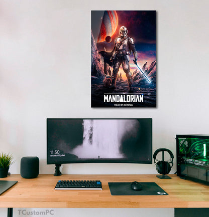 Wall Art The Mandalorian Season 3 Poster x2