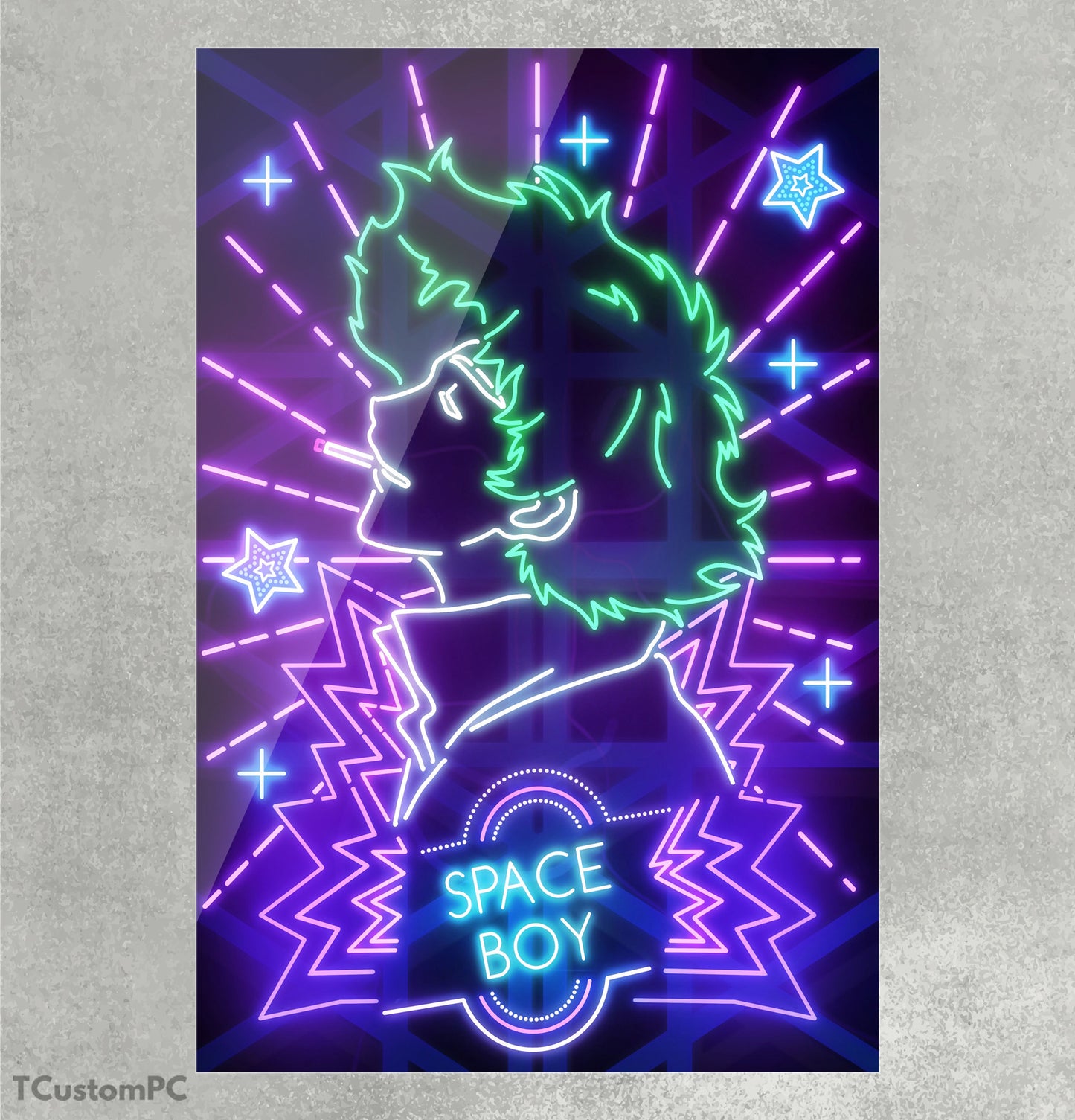 The Space Cowboy painting