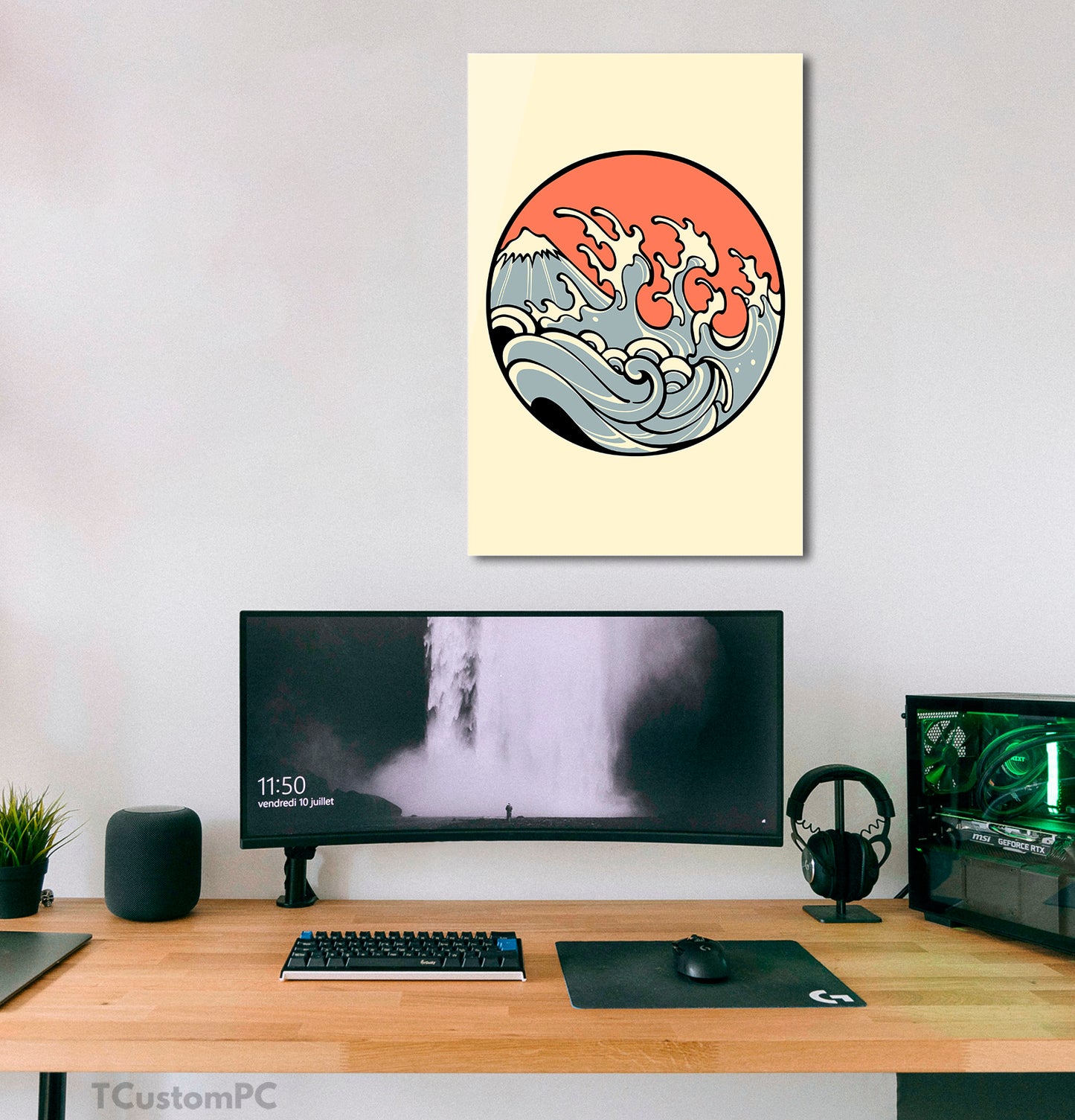 The Wave painting