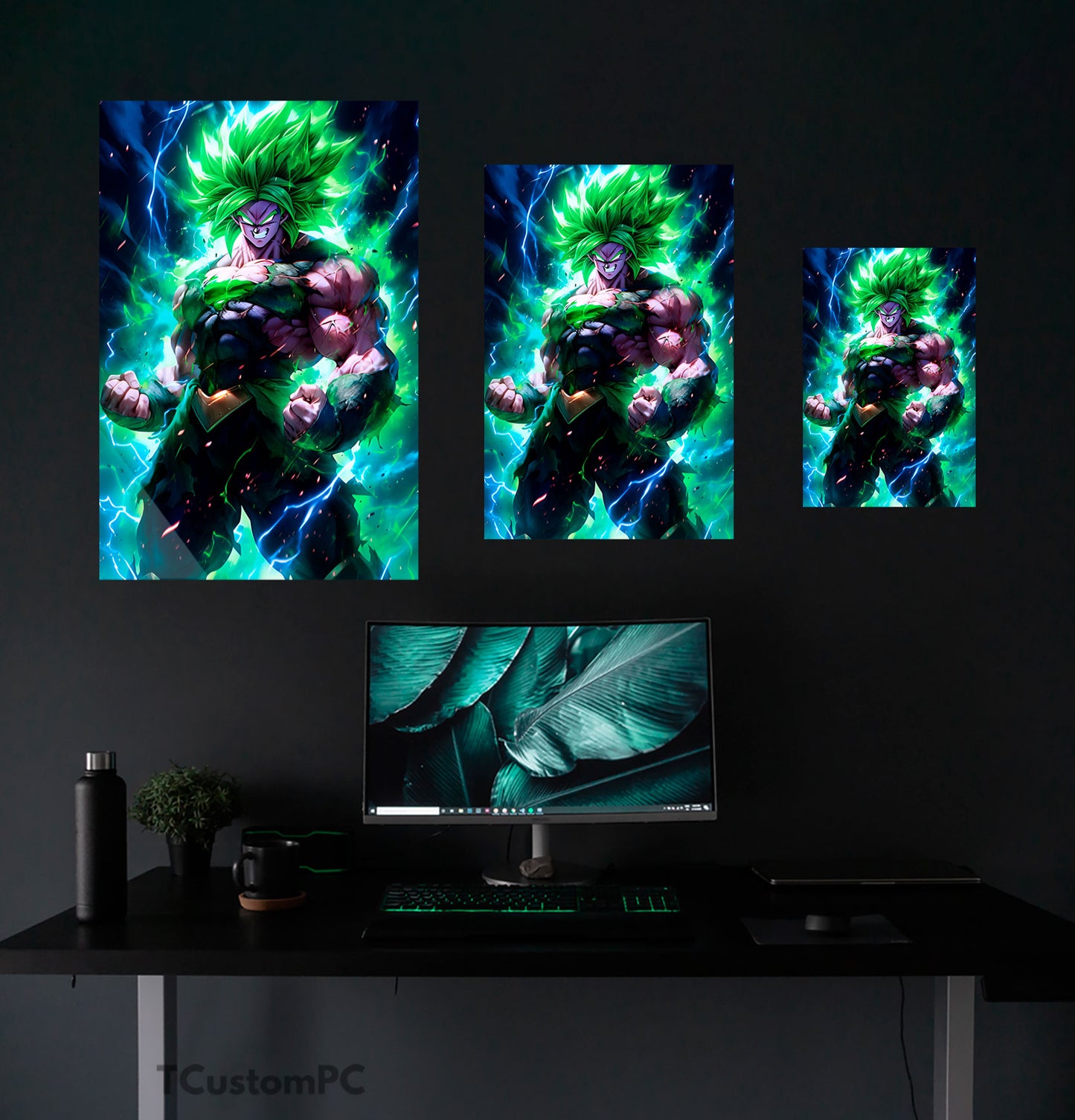 The legend Broly painting