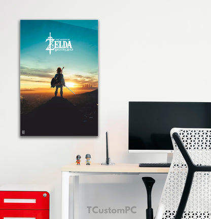 The legend of zelda painting