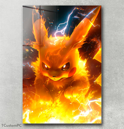 Pintura do Thunderbolt pikachu