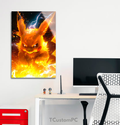 Cuadro Thunderbolt pikachu