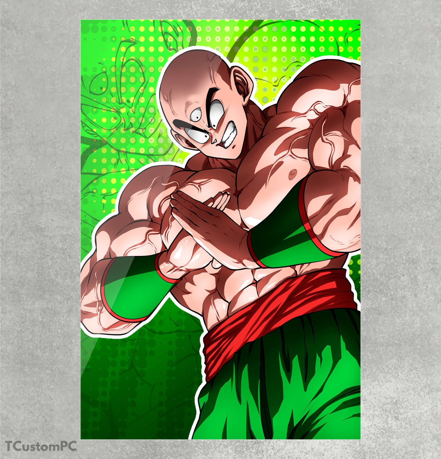 Pintura de Tien Dragon Ball