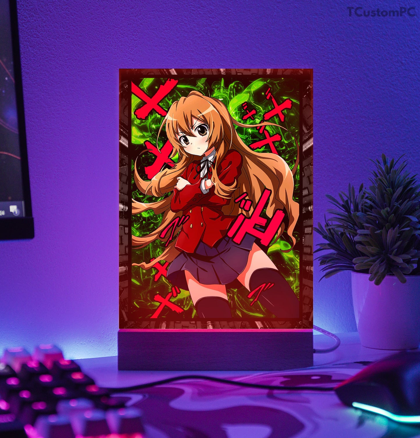 TC-Lamp Toradora taiga taiga neon vector