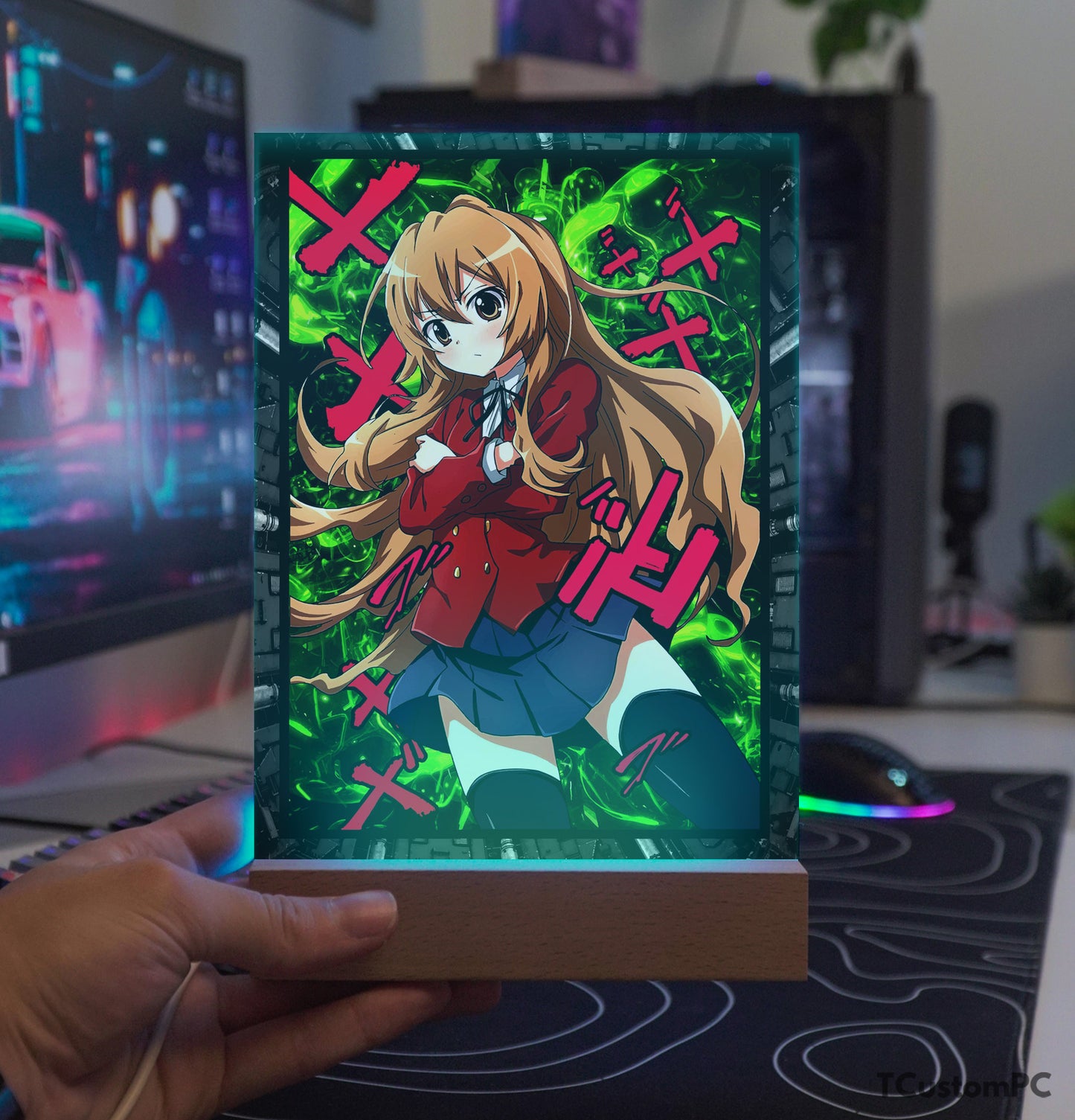 TC-Lamp Toradora taiga neon vector