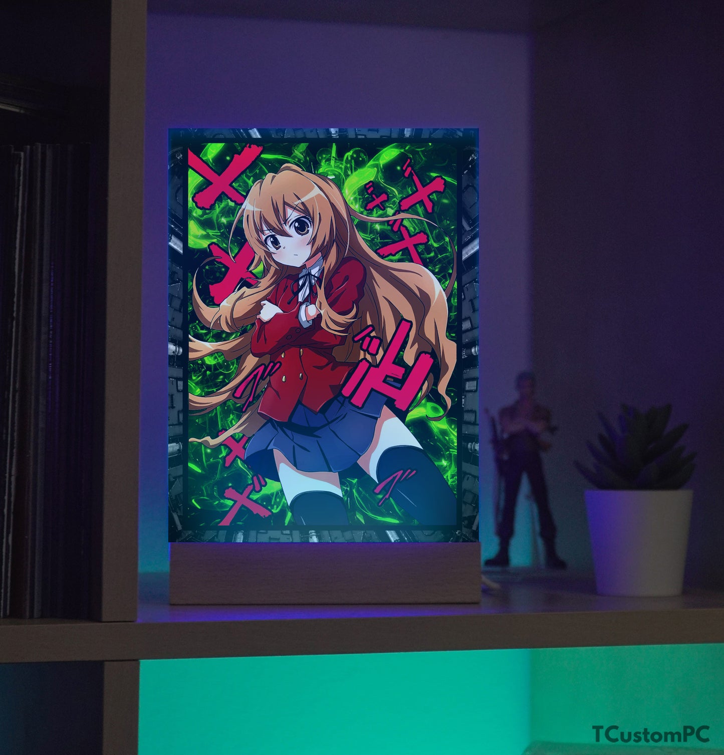 TC-Lamp Toradora taiga neon vetor