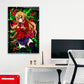 Toradora taiga neon vector painting