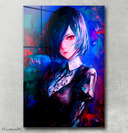 Touka Kirishima Paint Style Painting