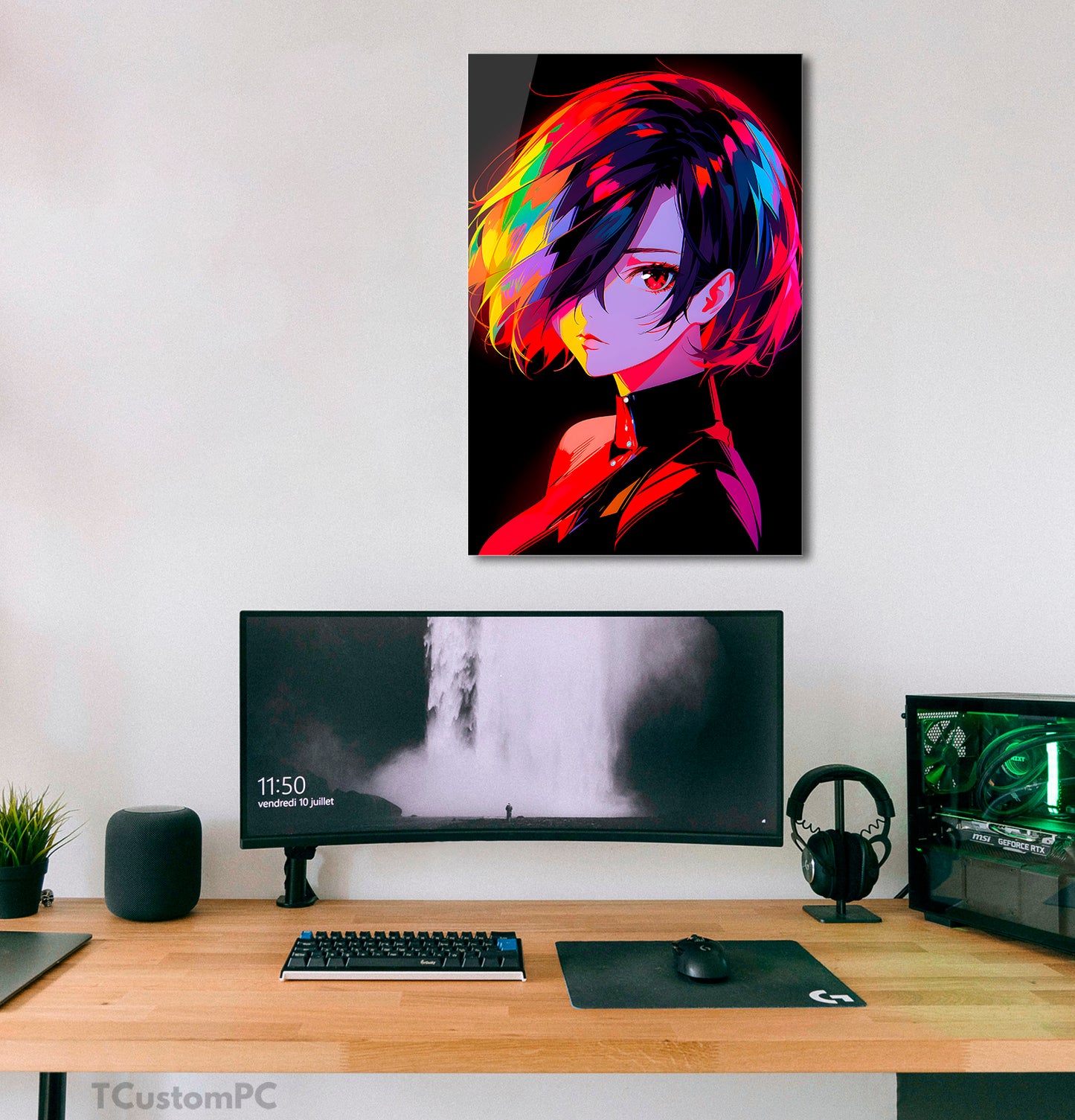 Touka Tokyo Ghoul painting