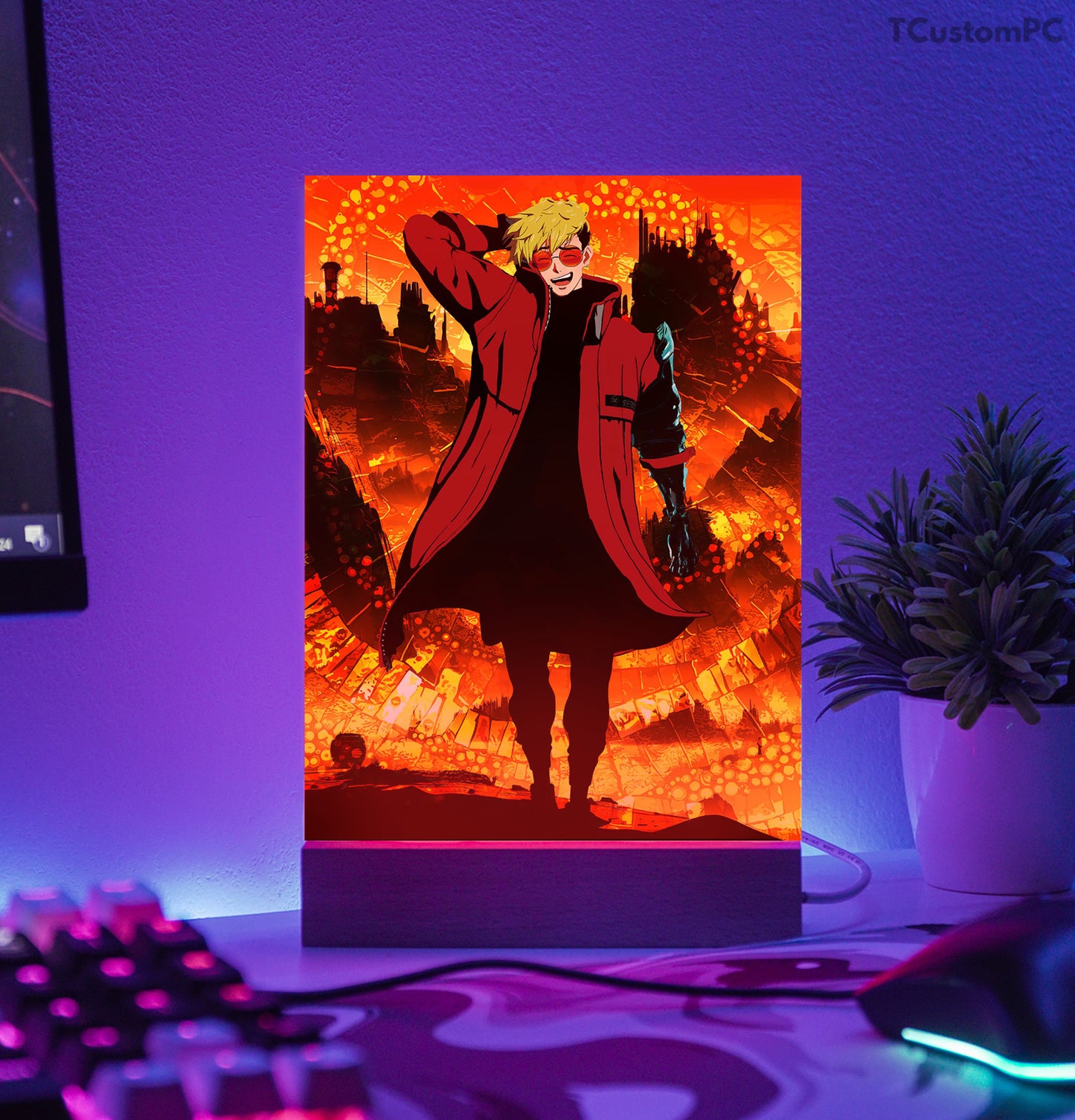 TC-Lamp Trigun new Vash poster