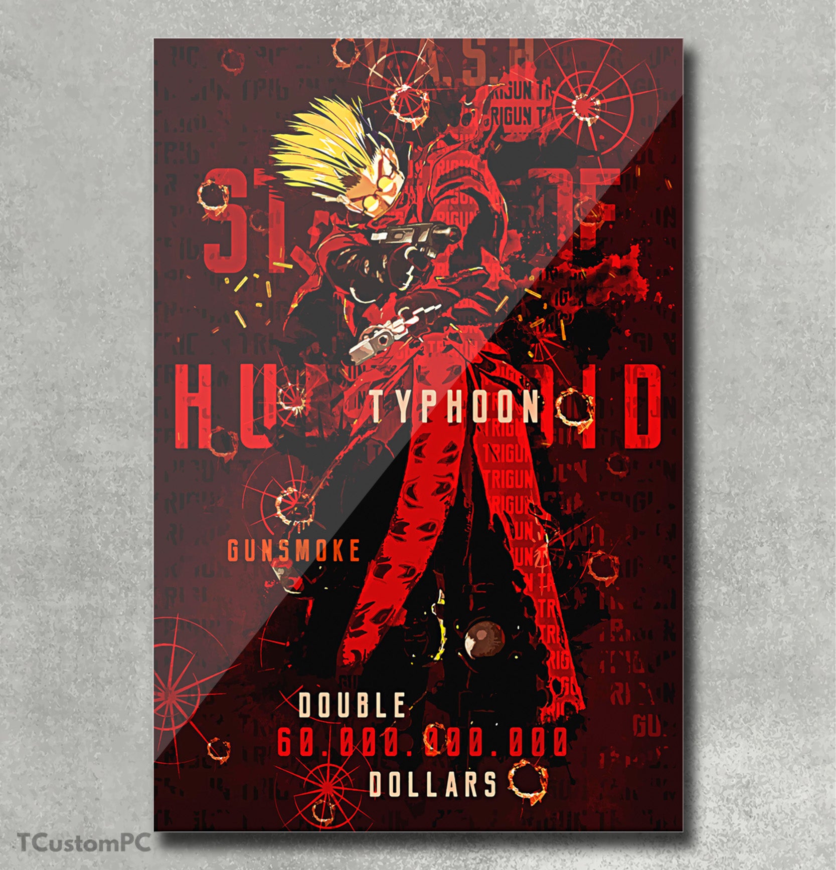 Trigun Gun Vector Cuadros Trigun – TCustomPC