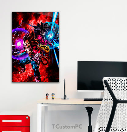 Wall Art Two Wukong Two Wukong Super Saiyan