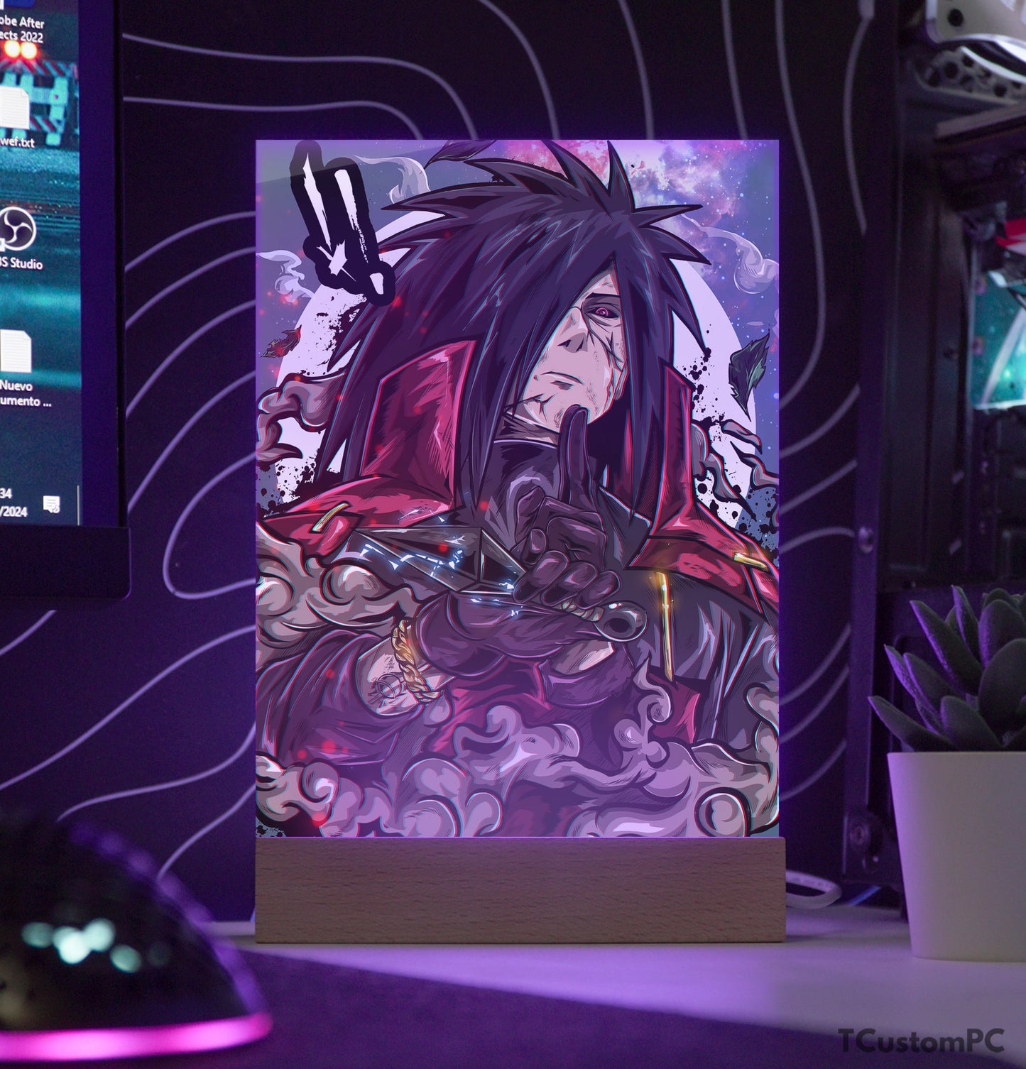 TC-Lamp Uchiha Madara, Naruto