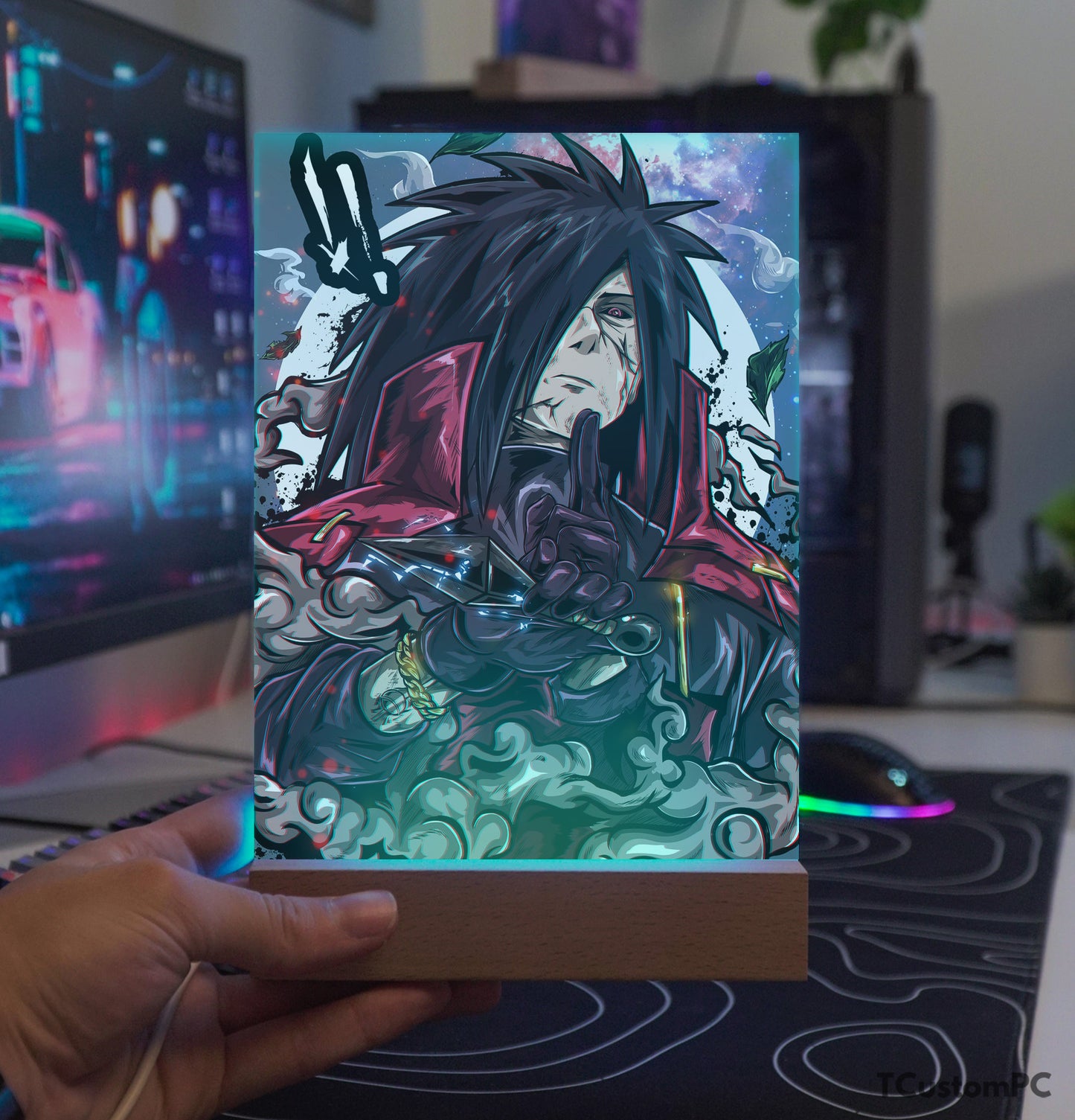 Lâmpada TC Uchiha Madara, Naruto