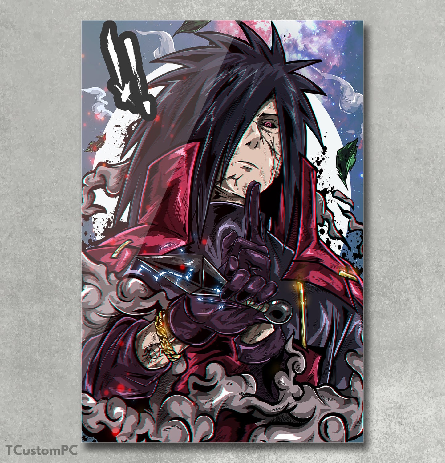 Painting of Uchiha Madara, Naruto