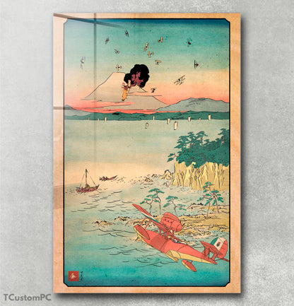 Pintura do avião Ukiyoe