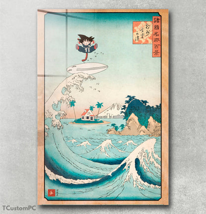 Imagem Ukiyoe Son Goku