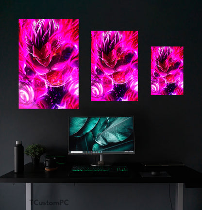 Wall Art Ultra Ego Vegeta DB