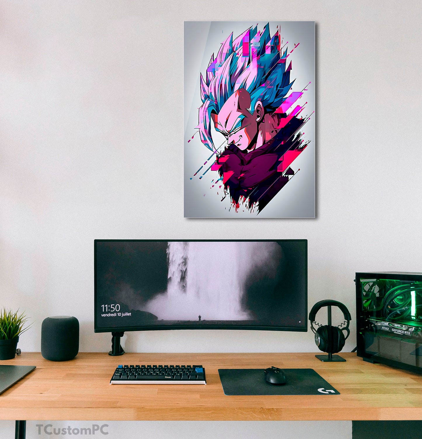 Wall Art VEGETA Dragon Ball