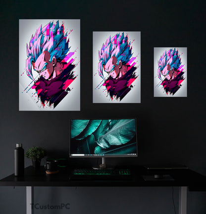 Wall Art VEGETA Dragon Ball