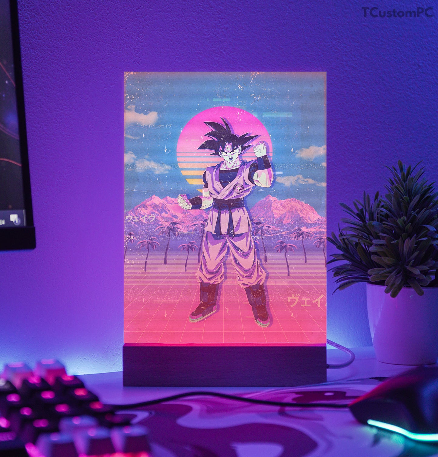 TC-Lamp Vaporwave 10 Goku