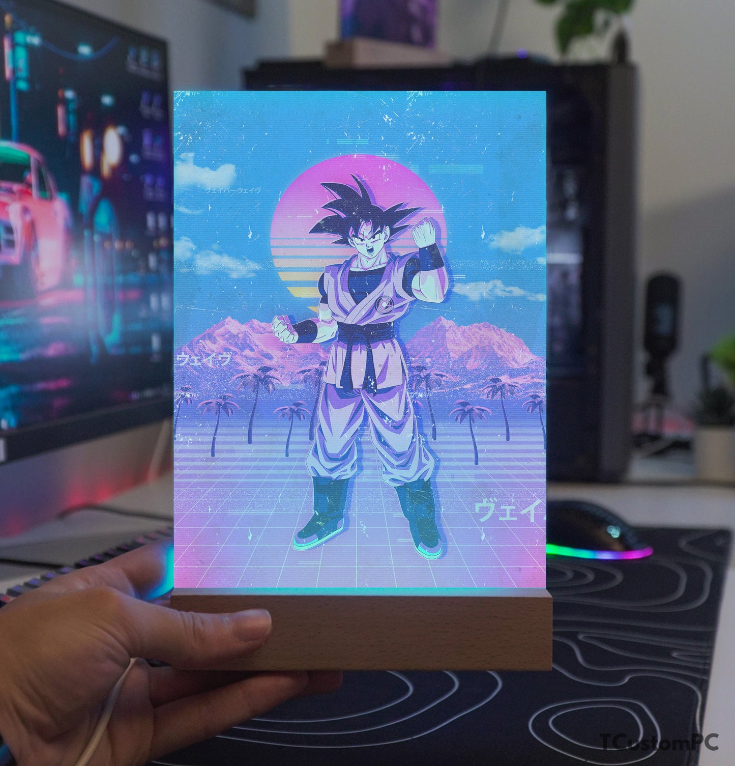 TC-Lamp Vaporwave 10 Goku