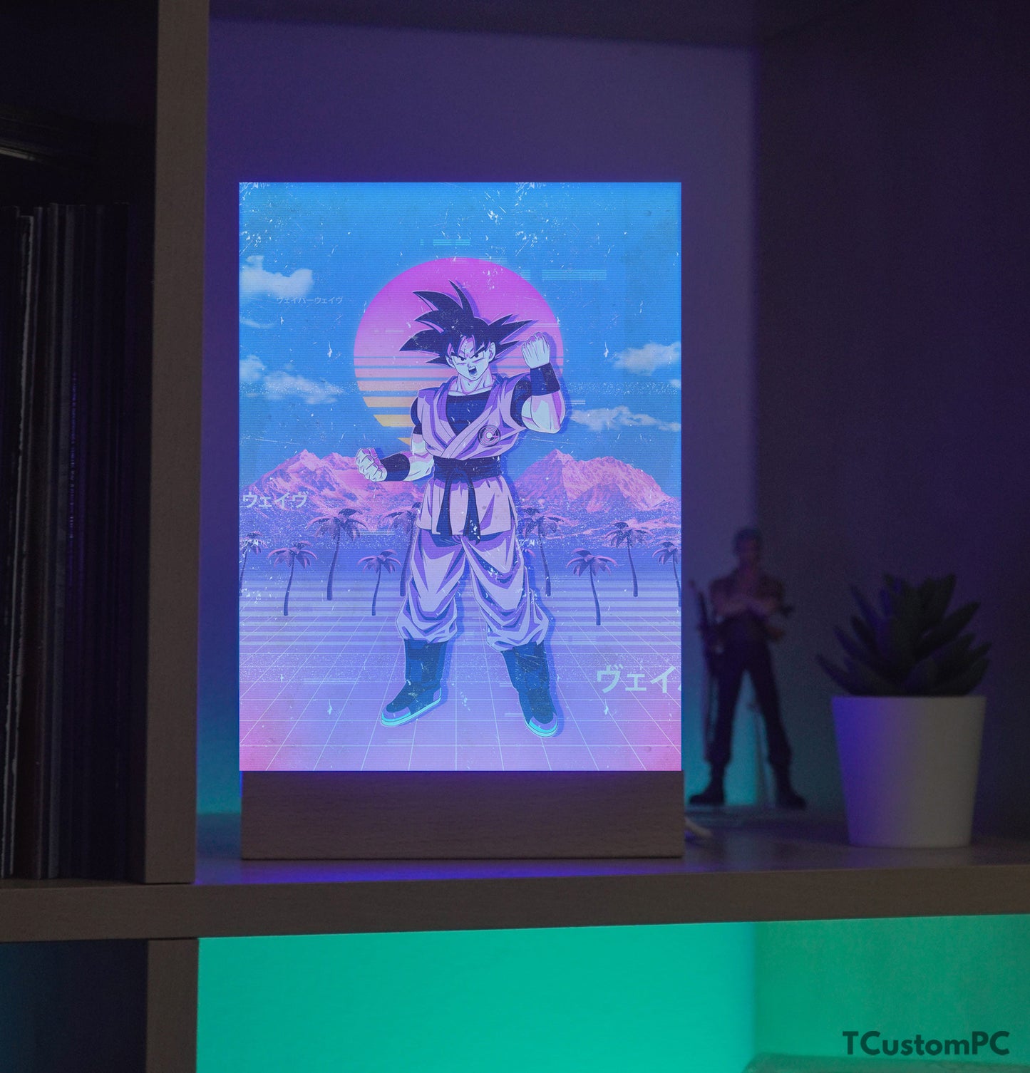 Lâmpada TC Vaporwave 10 Goku