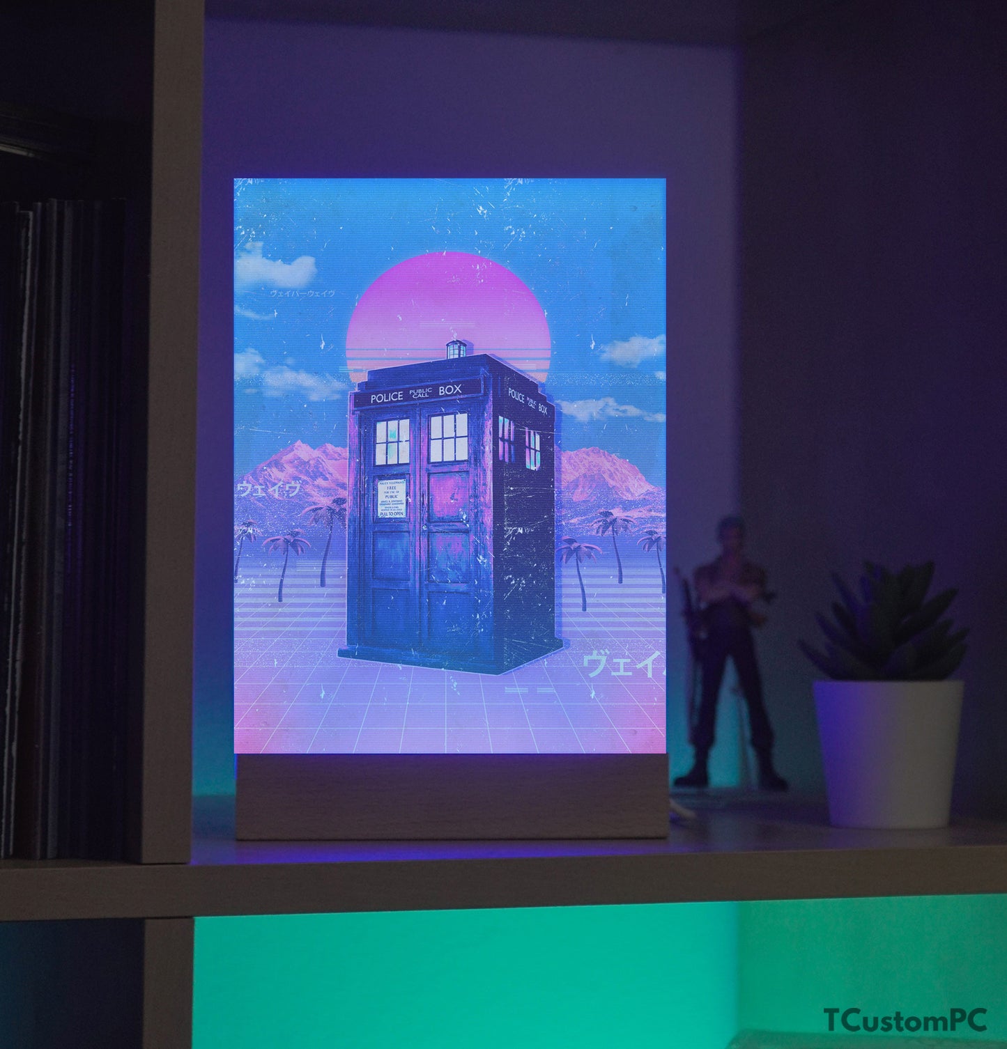 Lâmpada TC Vaporwave 11 Doctor Who