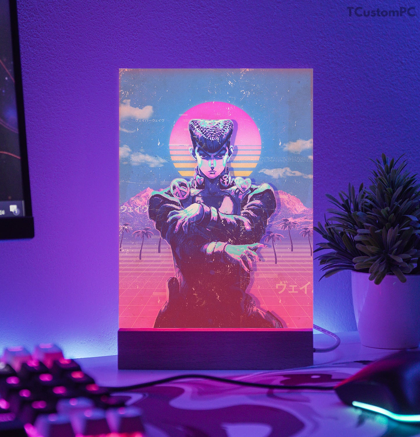 TC-Lamp Vaporwave 15 Jojo's Josuke