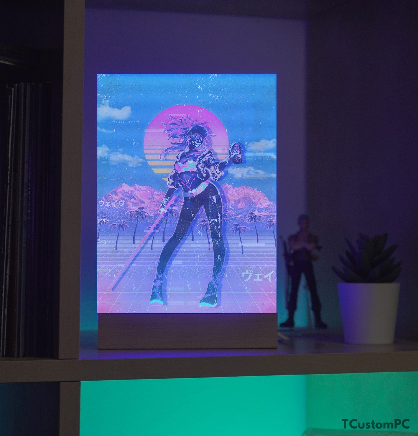 TC-Lamp Vaporwave 16 Akali Lol