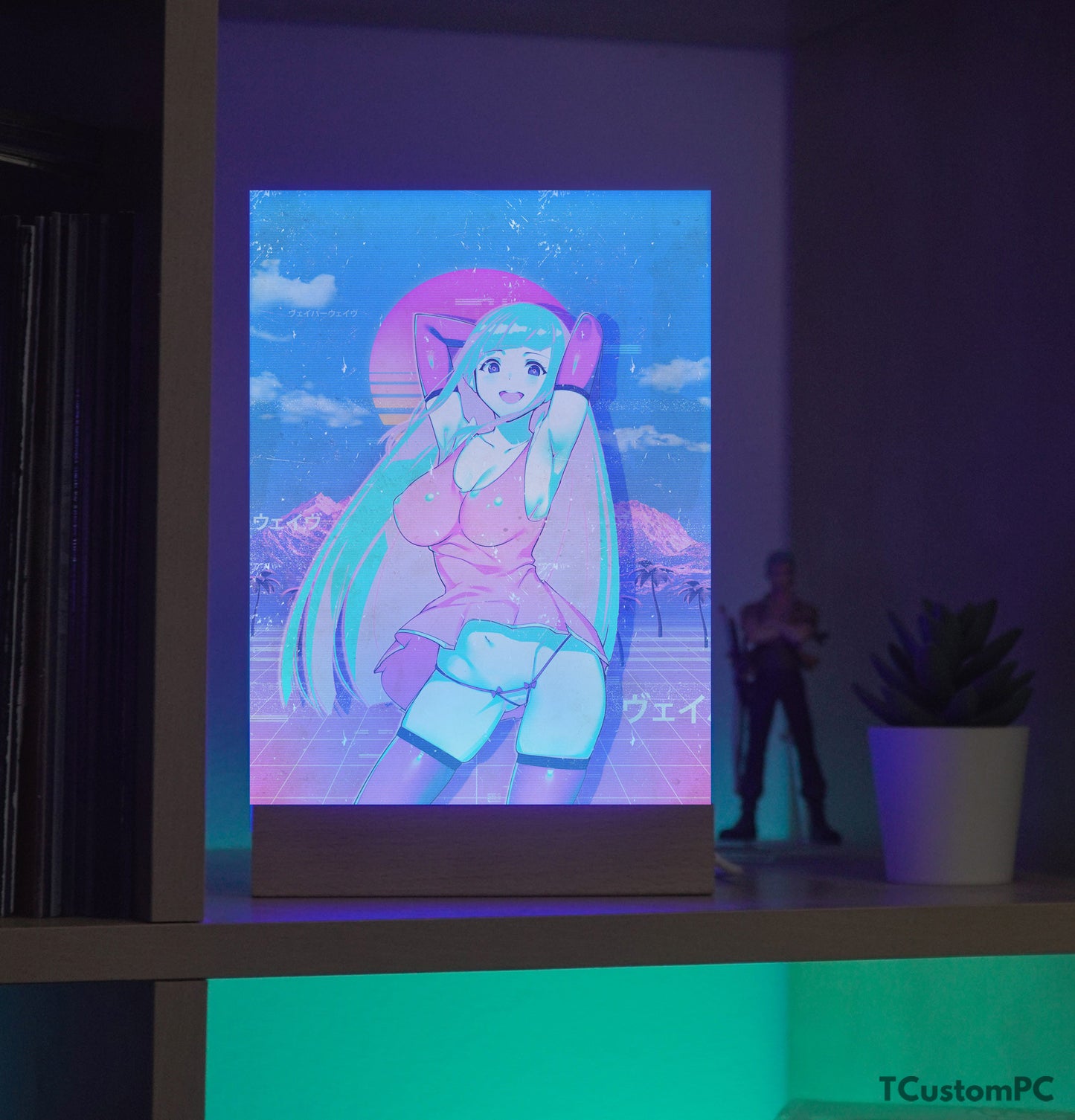 Lâmpada TC Vaporwave 17 Waifu