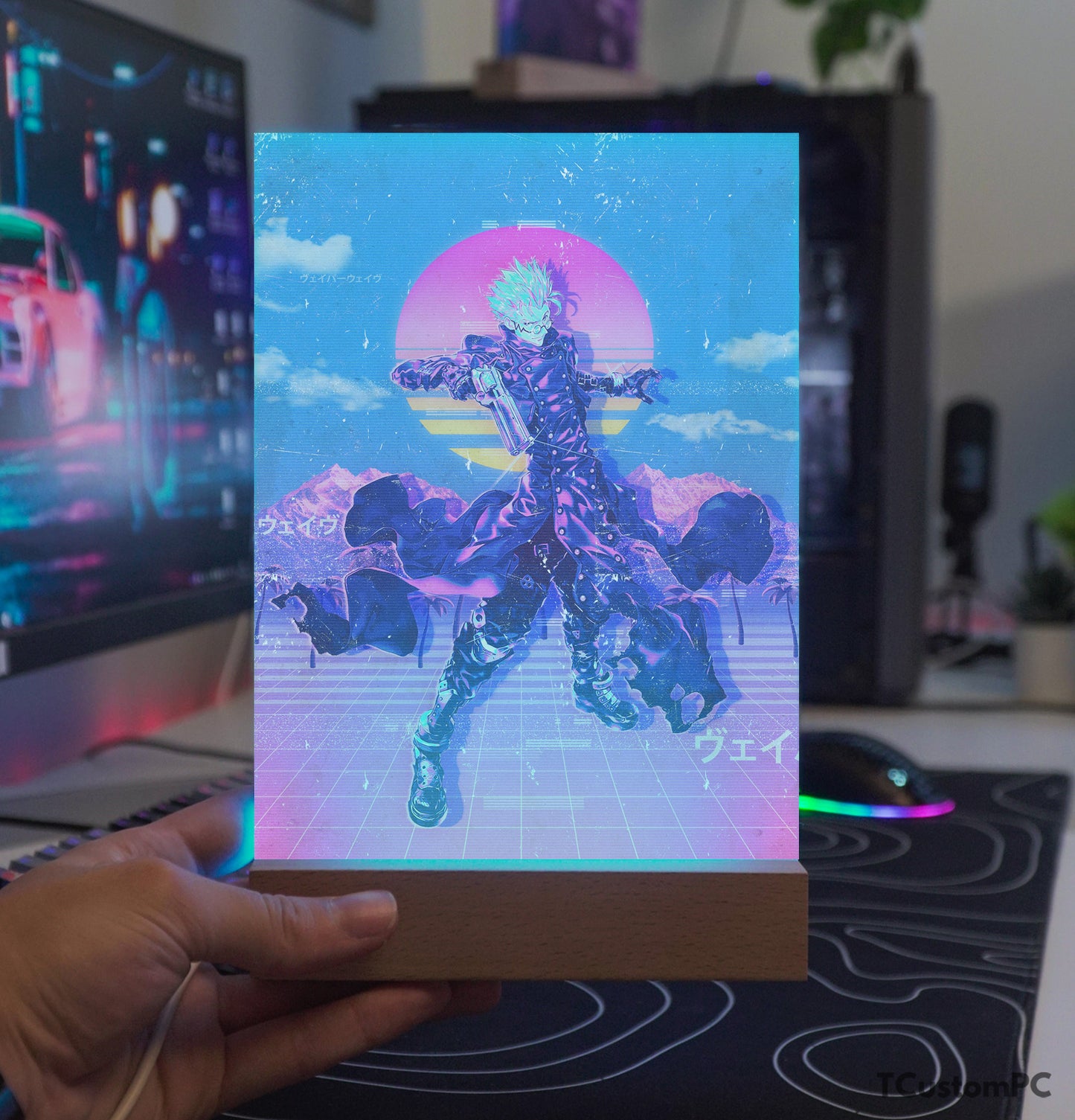 Lâmpada TC Vaporwave 2 Trigun