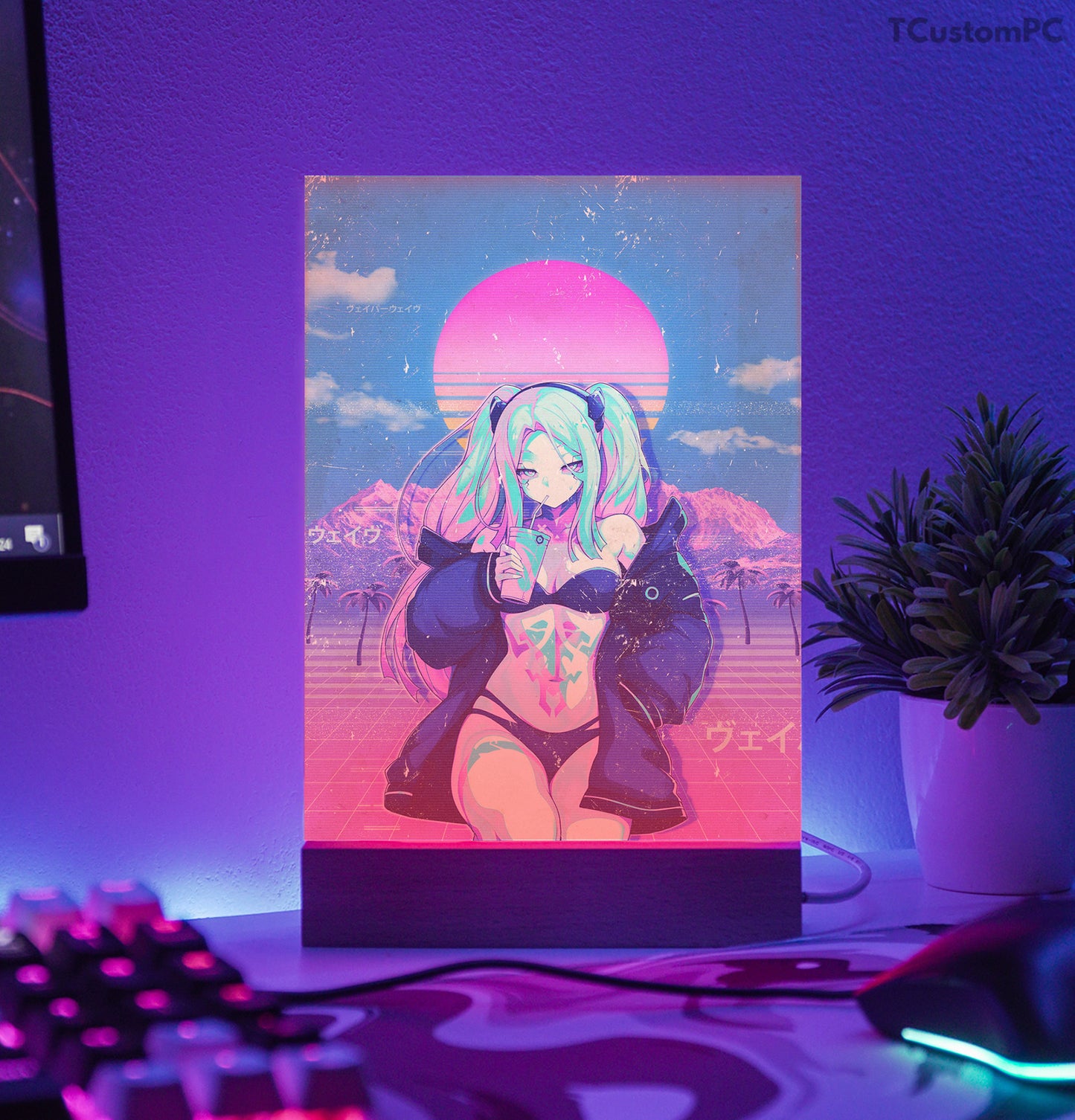 TC-Lamp Vaporwave 4 Rebecca cyberpunk