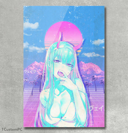 Vaporwave 14 Zero Two Frame