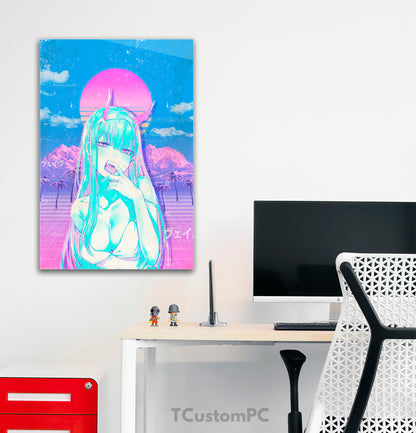 Vaporwave 14 Zero Two Frame