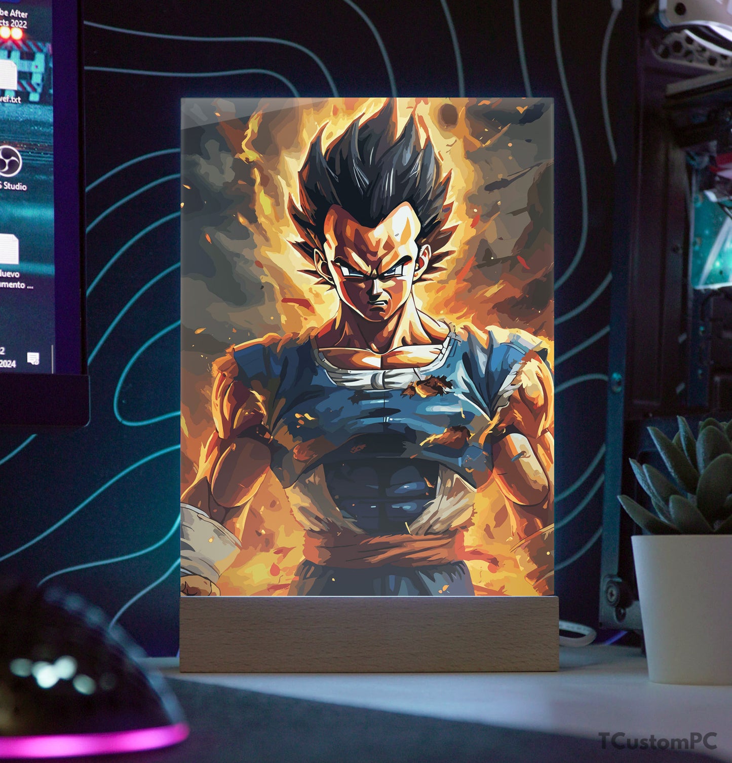 TC-Lamp Vegeta Angry