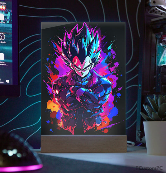 TC-Lamp Vegeta Black Colorful