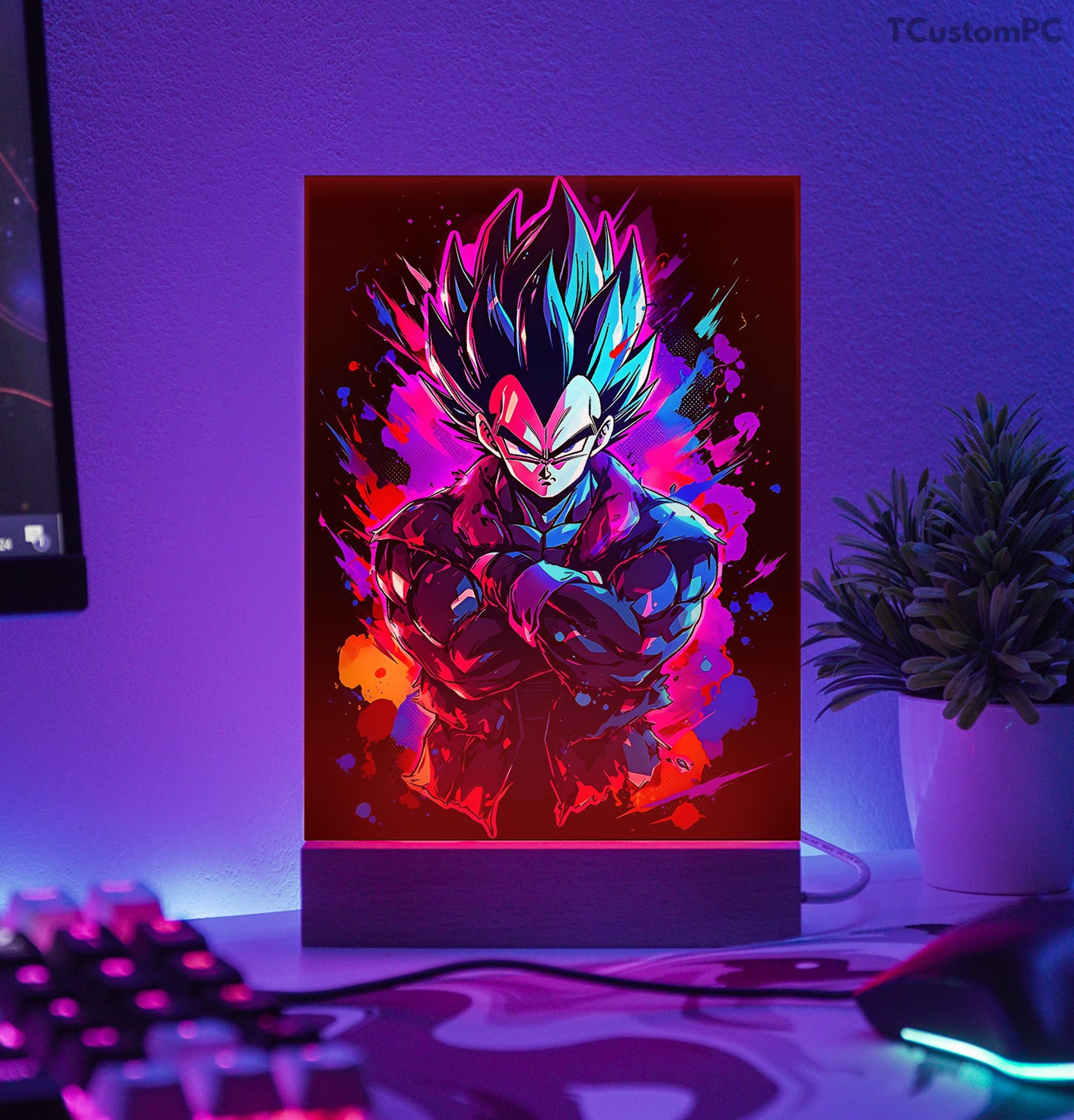 TC-Lamp Vegeta Black Colorful