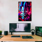 Wall Art Vegeta Color-full Dragon Ball