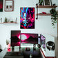 Wall Art Vegeta Color-full Dragon Ball