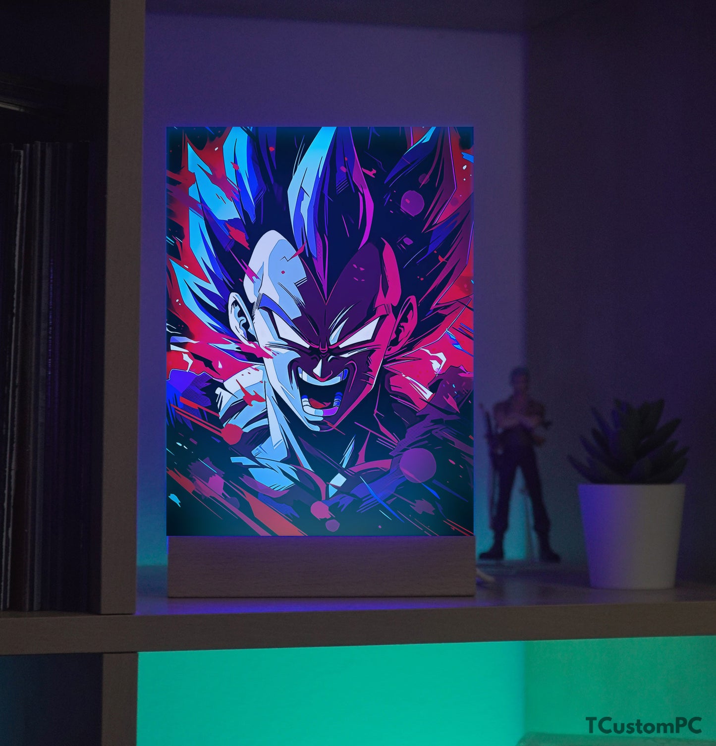 TC-Lamp Vegeta Color completo Dragon Ball