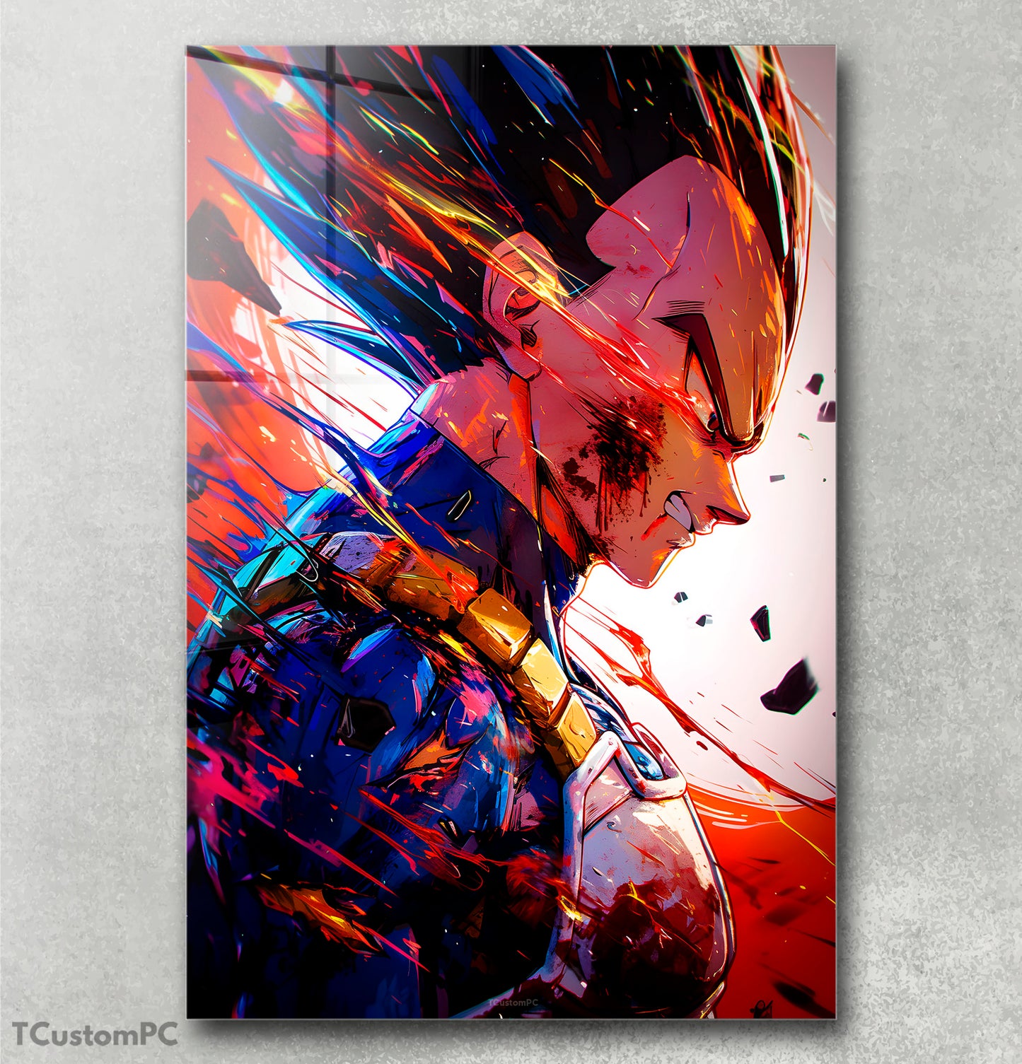 Vegeta DB Paint painting