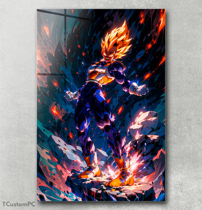 Vegeta eu quero a pintura definitiva