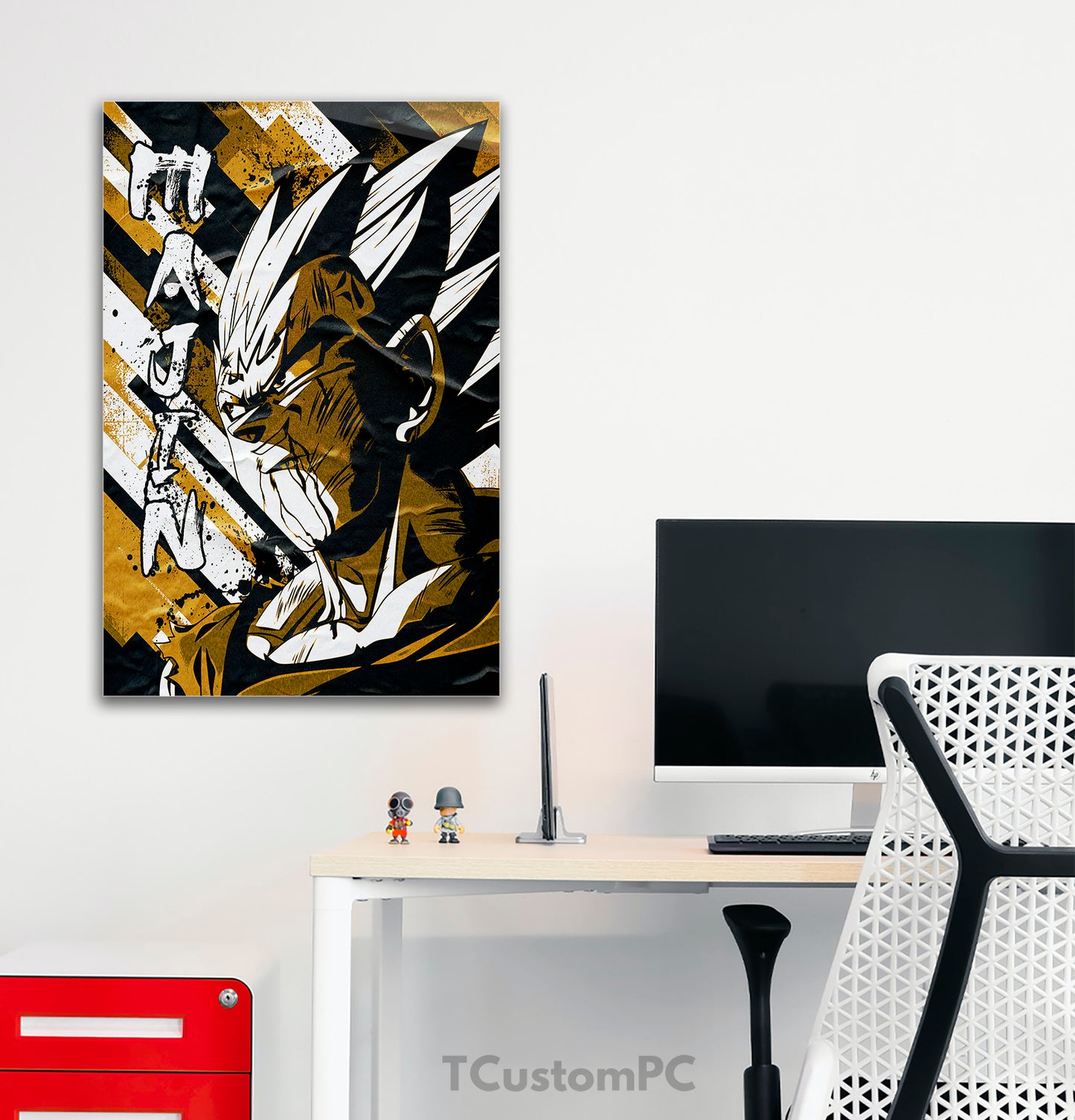 Vegeta POP Grunge painting 10