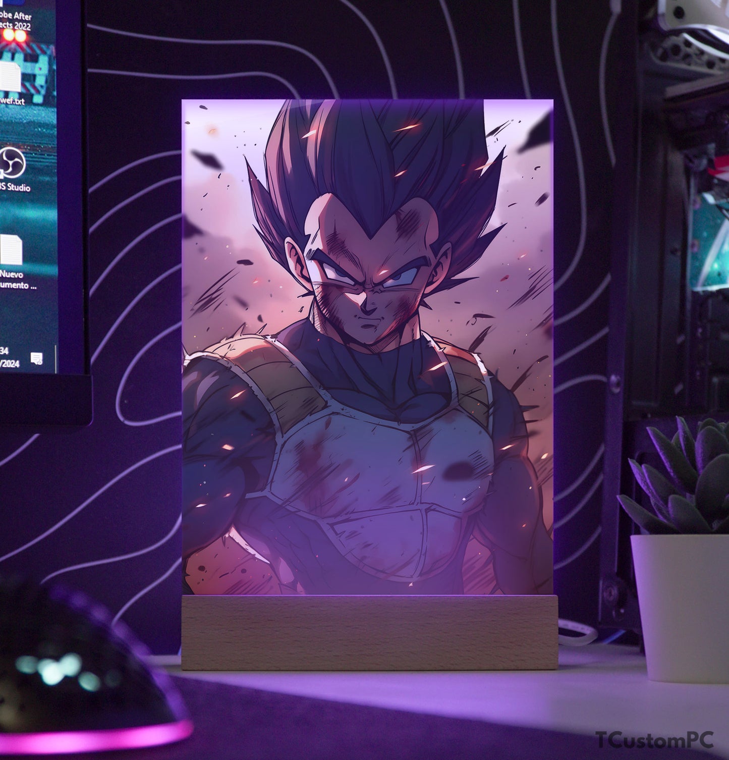 TC-Lamp Vegeta Realista