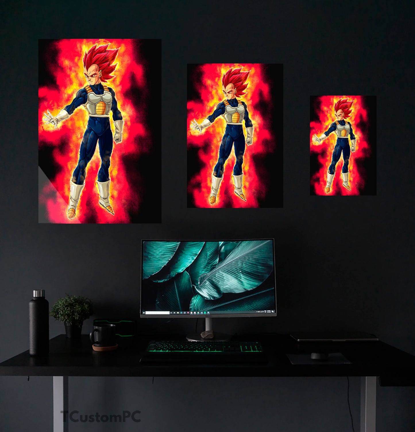 Wall Art Vegeta Ssg DB