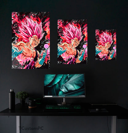 Vegeta Ultra Ego 1 Quadro